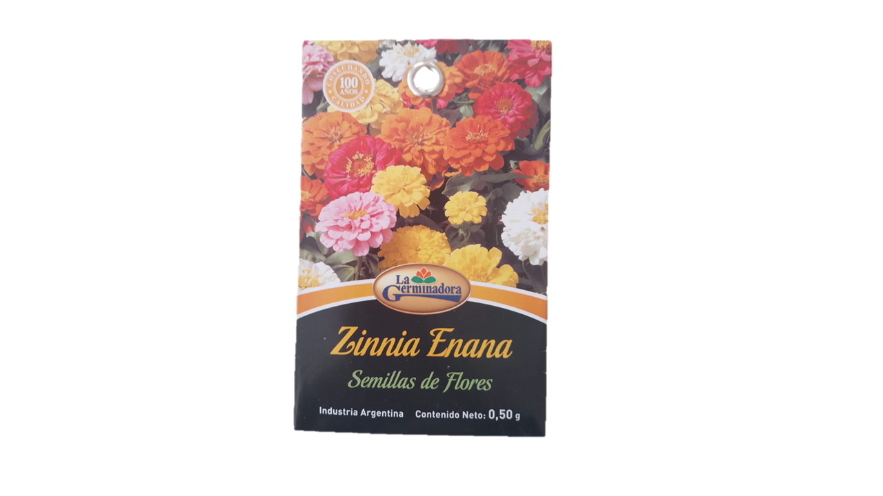 SEMILLA DE ZINIA ENANA