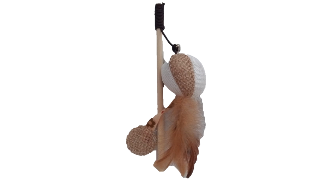 JUGUETE CAÑA PARA GATO